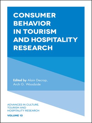 cover image of Advances in Culture, Tourism and Hospitality Research, Volume 13